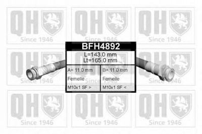 QUINTON HAZELL bfh4892 -  Тормозной шланг